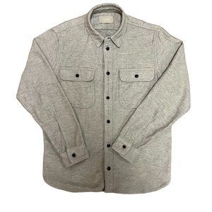 Everlane / Heavy Overshirt / Gray / Mens / M